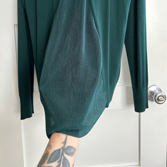 Halogen green knit sweater - Picture 4 of 4